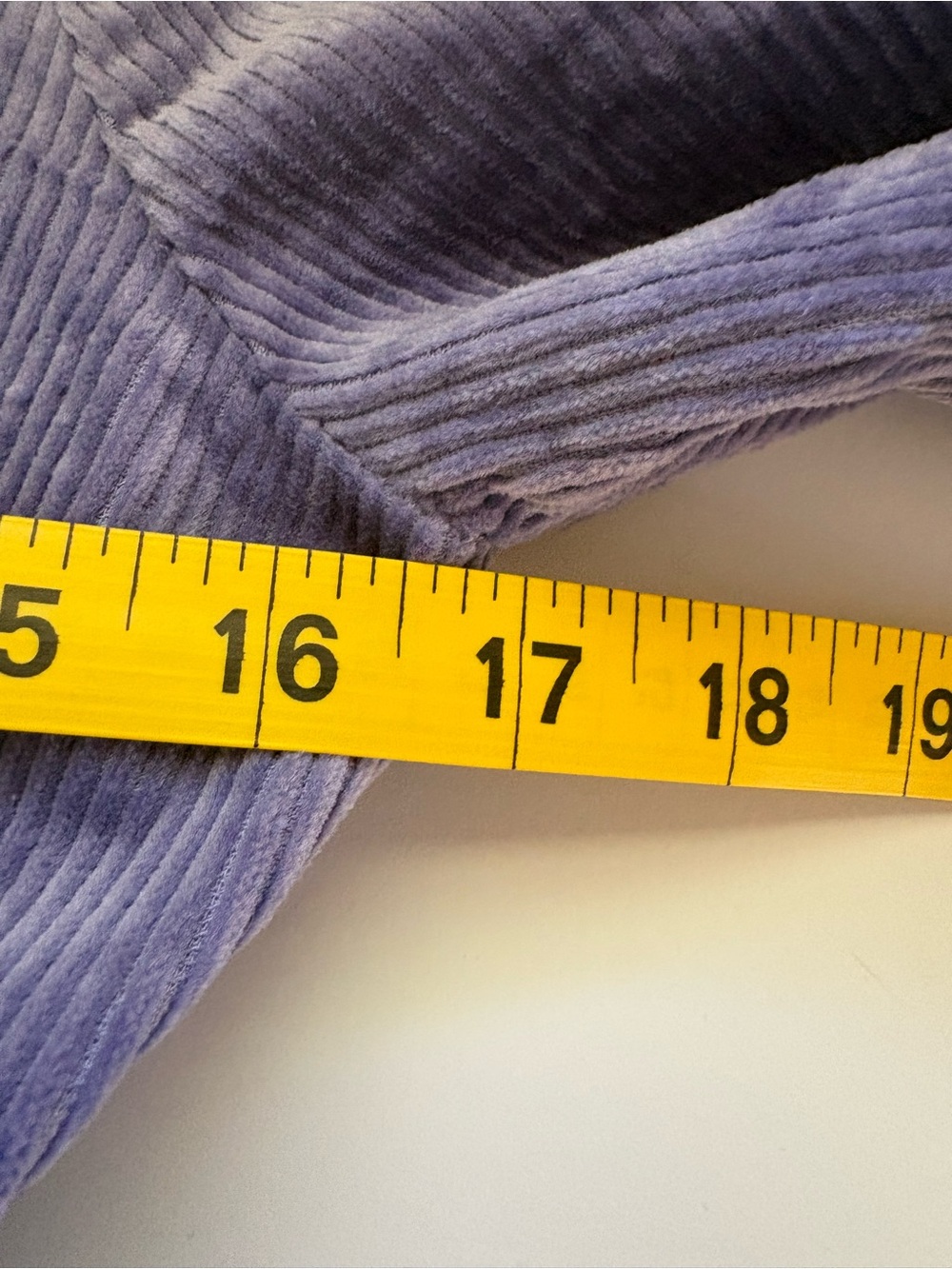 & Other Stories Lilac Corduroy Jumpsuit Front Zip Matching Fabric Belt Size 4 - Picture 10 of 13